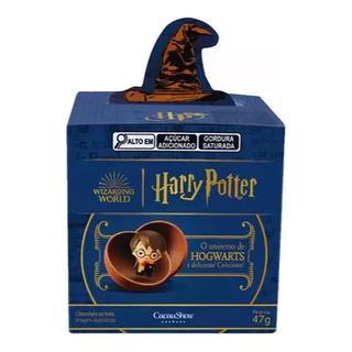 CAIXA ENIGMA HARRY POTTER CACAU SHOW 47G CHOCOLATE AO LEITE