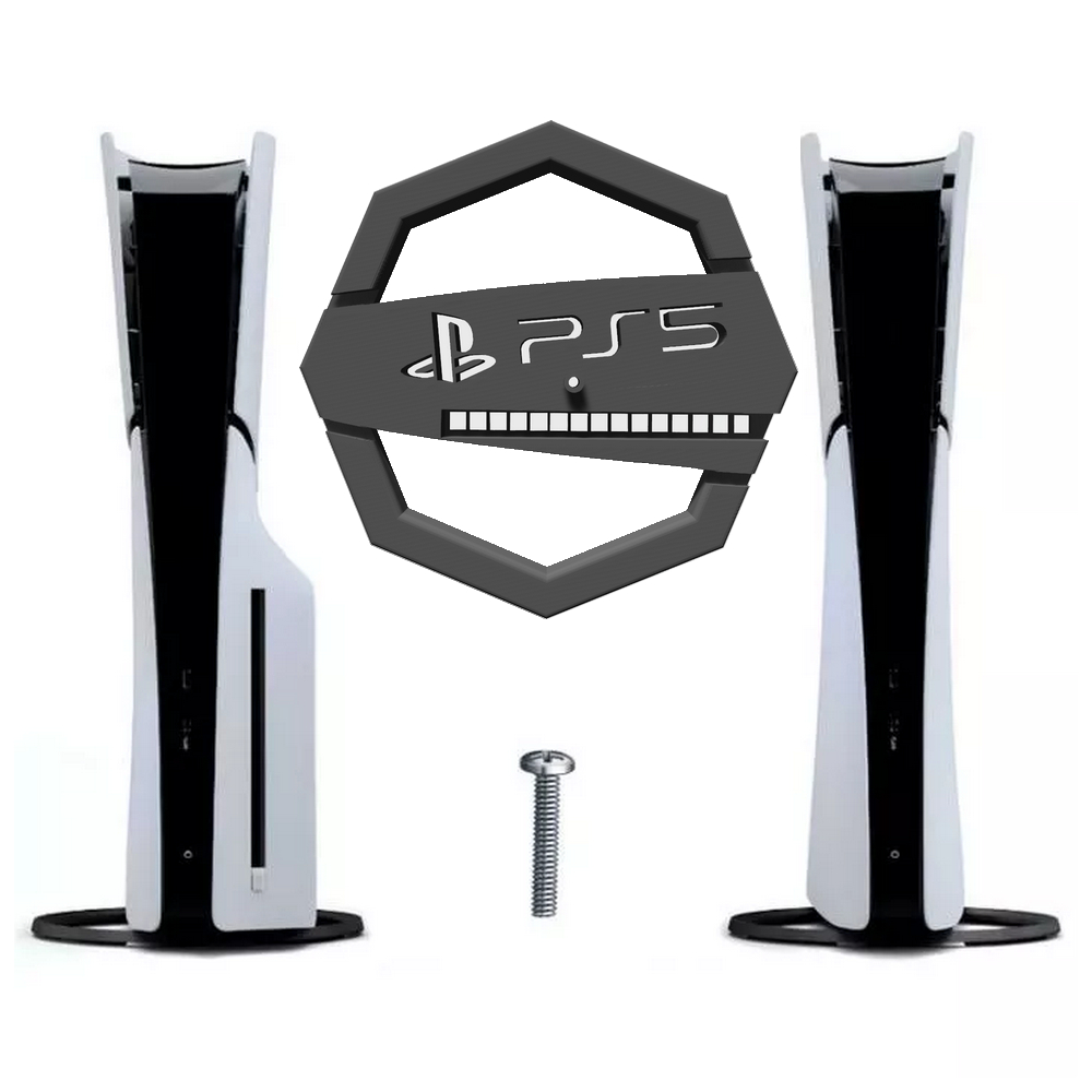 Suporte Vertical Base Para Playstation 5 Slim Parafuso Vertical Stand PS5