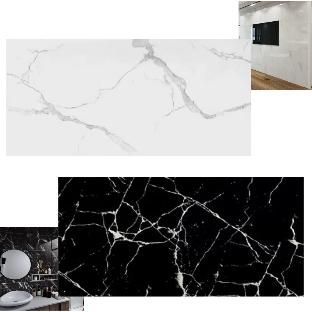 Adesivo Parede 3D Marmorizado - Placa Autocolante Para Cozinha E Sala