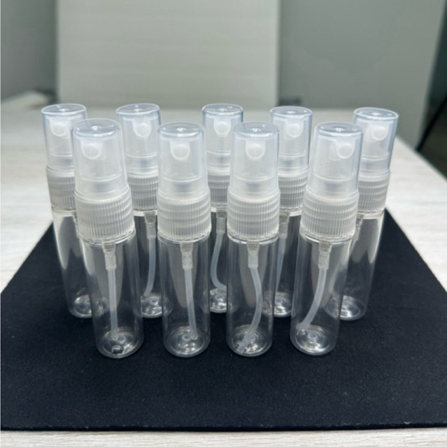 Kit C/50 Frascos Spray 15ml Embalagem Aromatizador Perfume Cheirinho Água de Lençóis Aromas Redondo