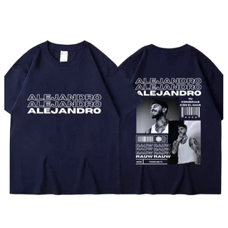 Camiseta Camisa Blusa Unissex Algodão inger Rauw Alejandro Music Album Todo De Ti Tshirt Men's Vintage Gothic Fashion 90