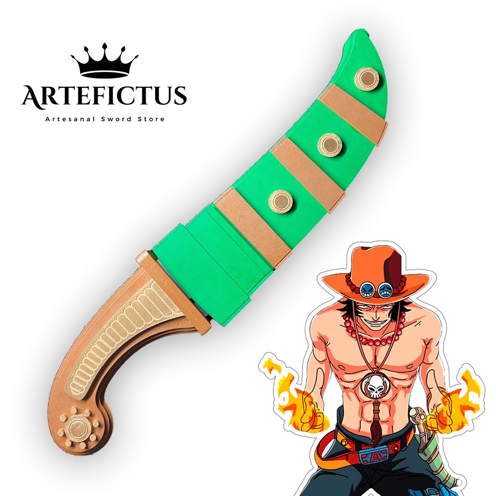 Portgas D. Ace One Piece 50cm Para Cosplay