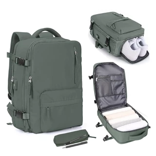 Mochila Laptop Viagem Escolar Unissex Multifuncional À Prova D
