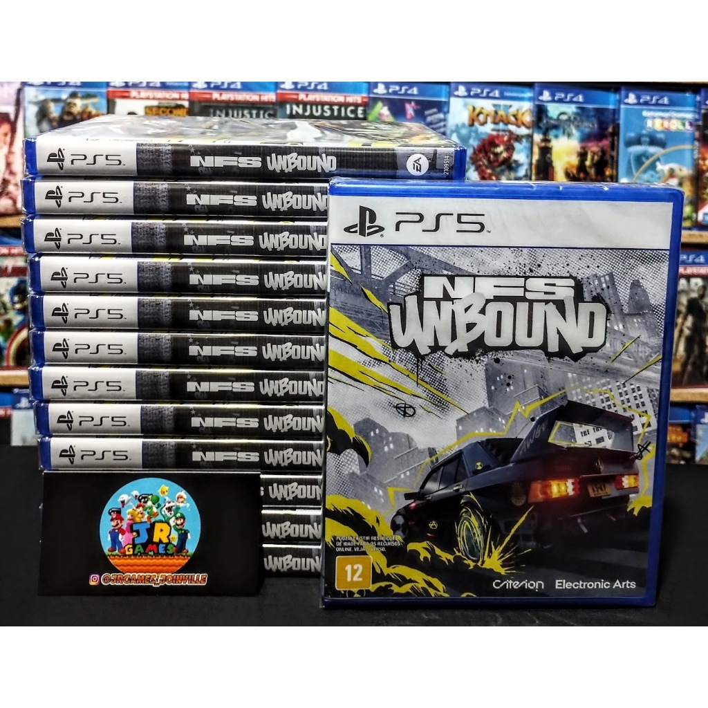 Need For Speed Unbound Ps5 - Lacrado - Fisico | Shopee Brasil