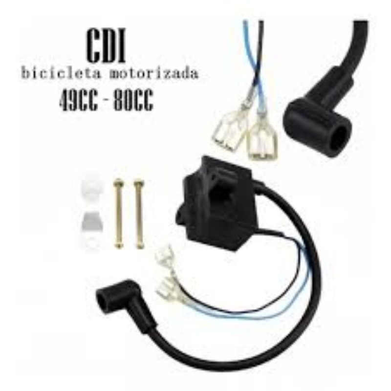 Cdi Para Kit Motor 80cc Bicicleta Motorizada 100cc | Shopee Brasil