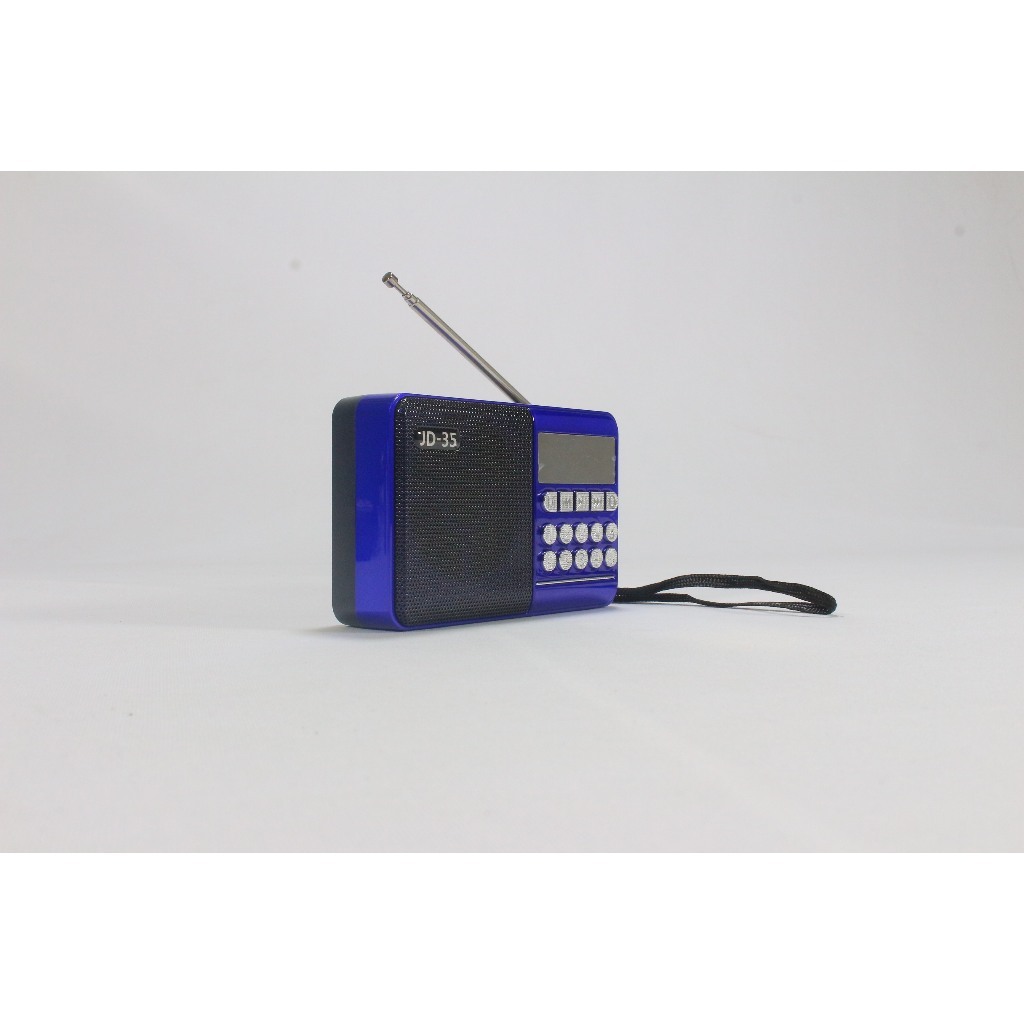 mimi Mini Rádio Fm Portátil Bluetooth com Display digital Entrada Usb