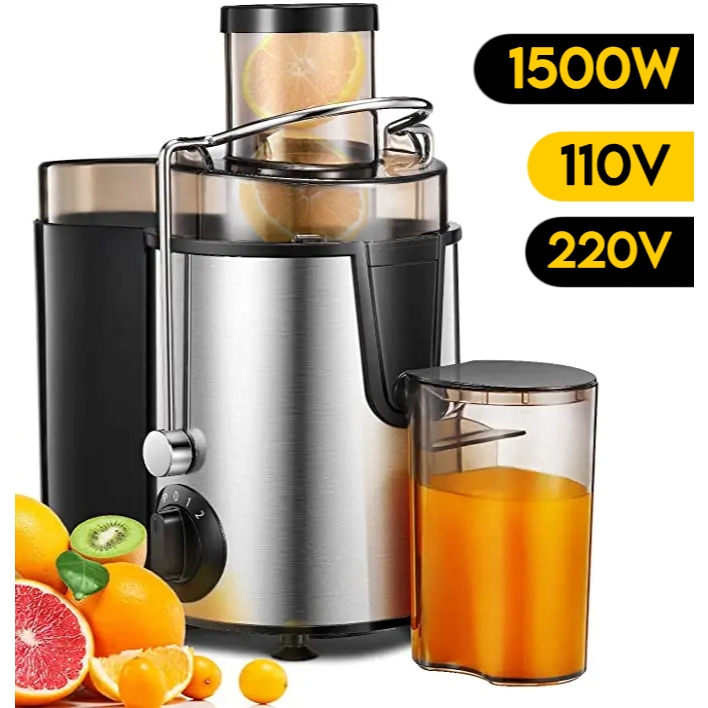 Espremedor Elétrico 1500W Suco da Fruta Natural Extrator Jui