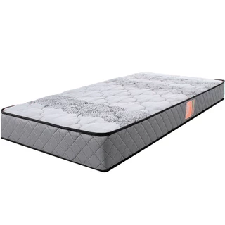 Colchão Solteiro Ortopédico Firme Espuma D33 Antialérgico Certificado 78x188x17cm BF Colchões