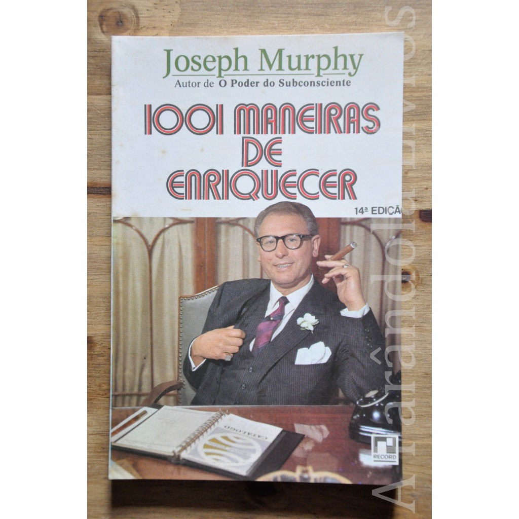 1001 Maneiras De Enriquecer Joseph Murphy Record | Shopee Brasil