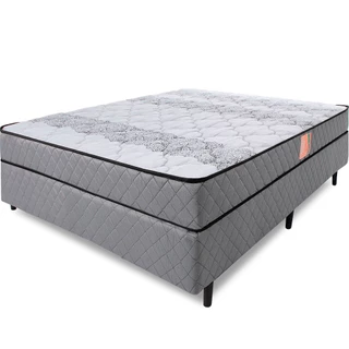 Cama Box Colchão Viúva Ortopédico Firme Espuma D33 Antialérgico Certificado BF Colchões