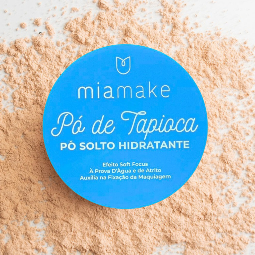 Pó De Tapioca Solto Hidratante Efeito Soft Focus Mia Make 15g | Shopee ...