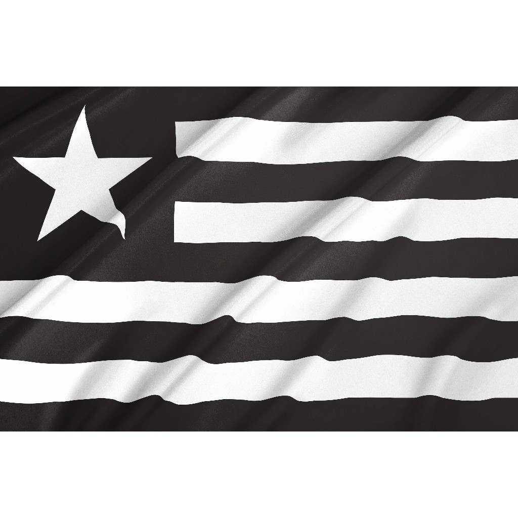 Bandeira Botafogo 145x85 Cm Glorioso Oxford Poliéster Tecido