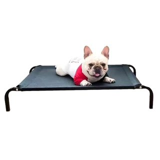 Cama Suspensa Pet Cachorro Ortopédica Elevada Impermeável Resistente Cães e Gatos M / G