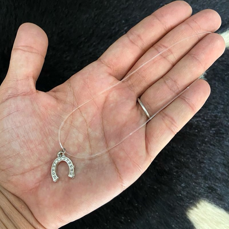 colar nylon ferradura