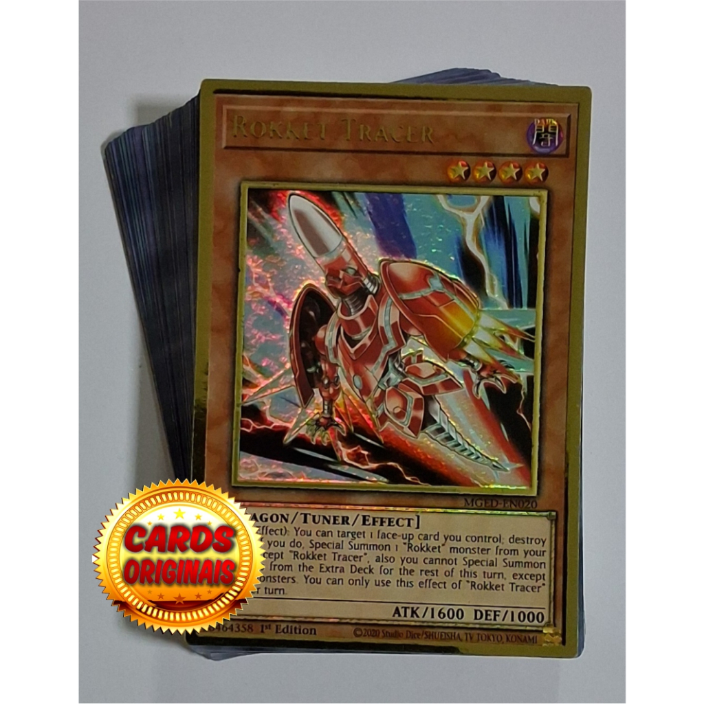 Yugioh Deck Rokket Dragon - Cartas Originais | Shopee Brasil