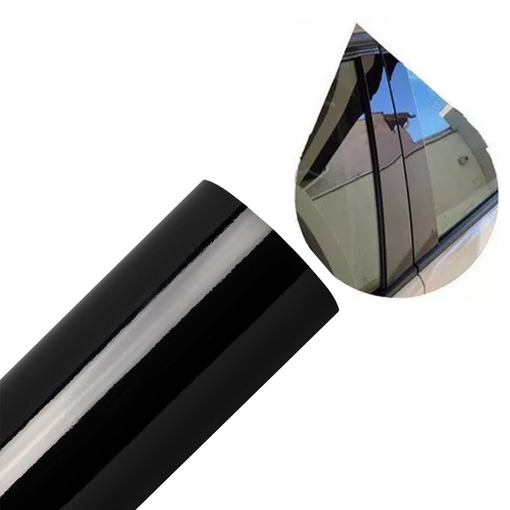 Adesivo Blackout Coluna Porta Black Piano Cruze