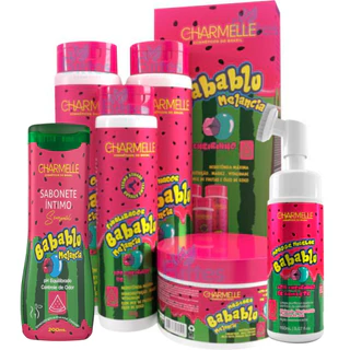 Kit Babablu Melancia Charmelle 6 Itens