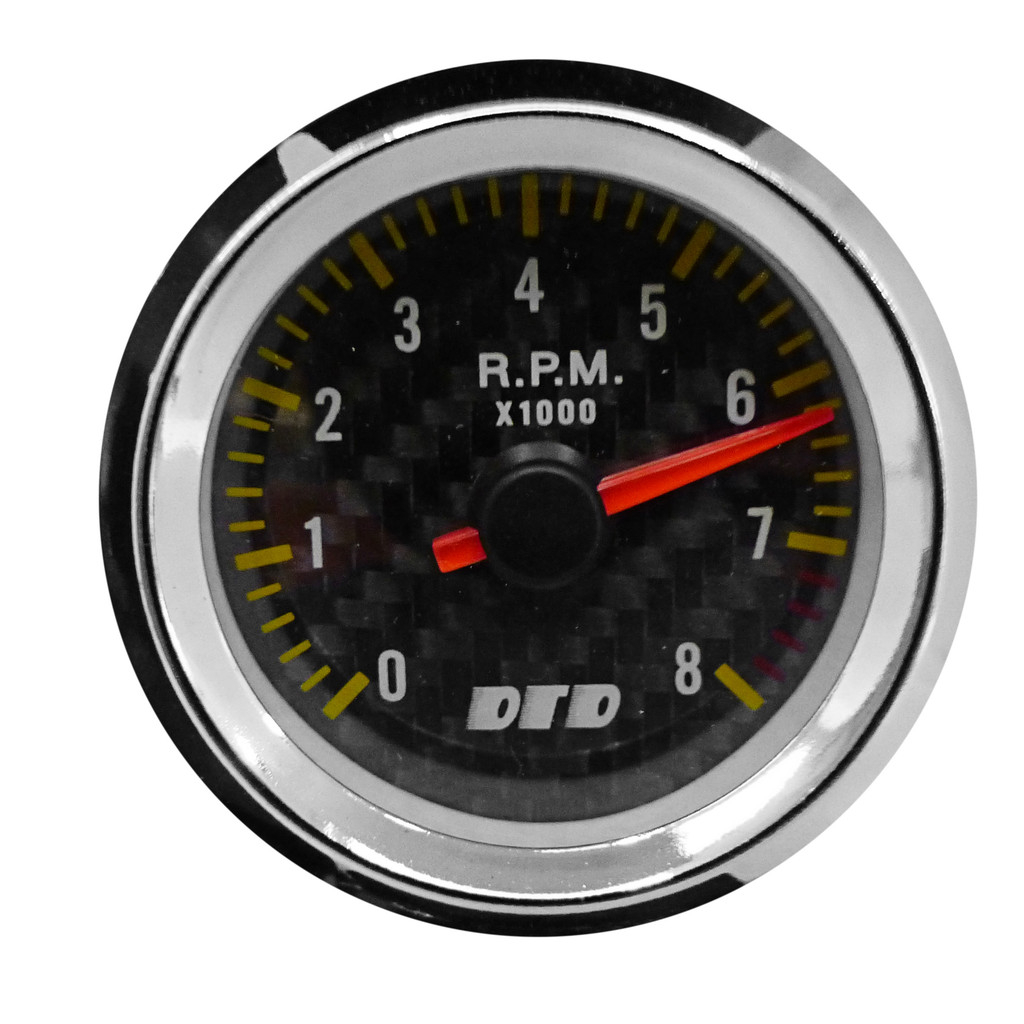 Conta Giro RPM Pequeno Tacometro 55 mm Relogio