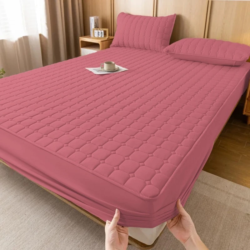 Protetor de Colchão Impermeável Matelado Varias Cores Para Cama Box Solteiro, Casal, Queen, King, Mini Berço E Berço