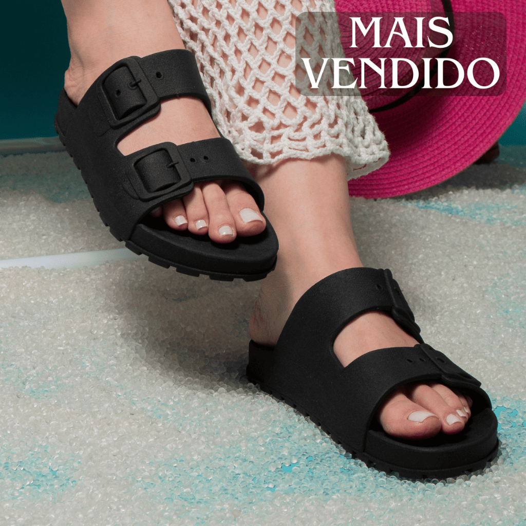 Papete Feminina Confortável e Estilosa para o Dia a Dia - Livia ...