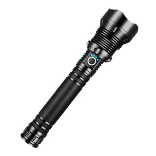 Lanterna Tática Led Super Potente P90 Mais Forte do Mundo Recarregável Zoom Bateria Profissional