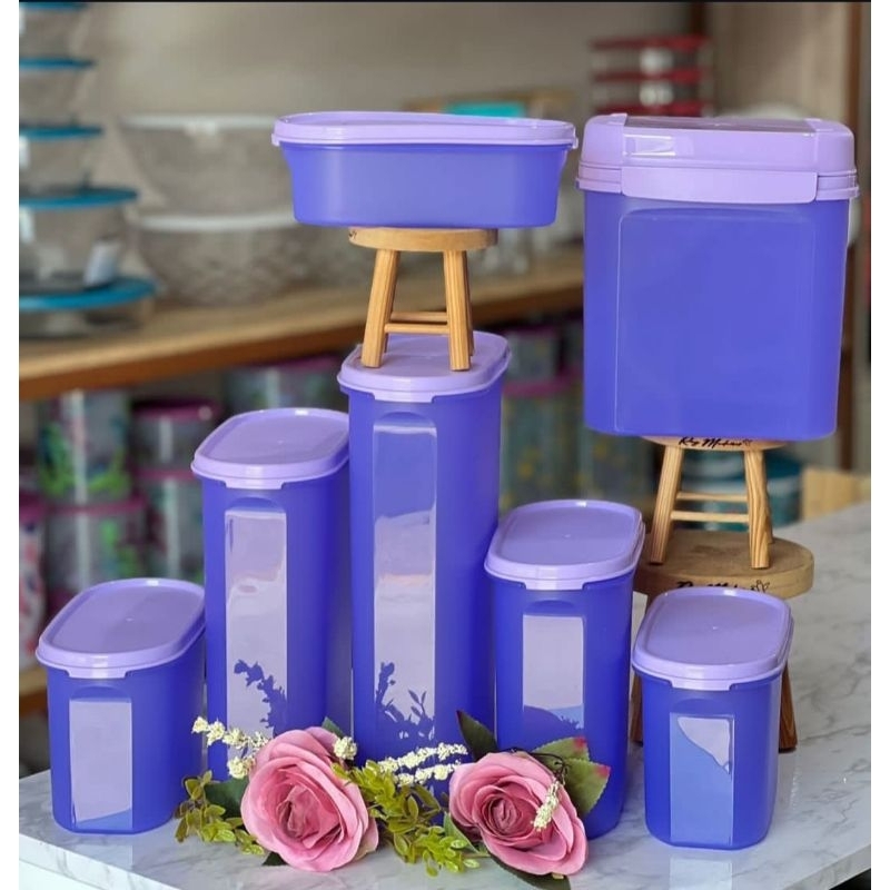Tupperware Linha Modulares. kit Armazenagem de alimentos. | Shopee Brasil