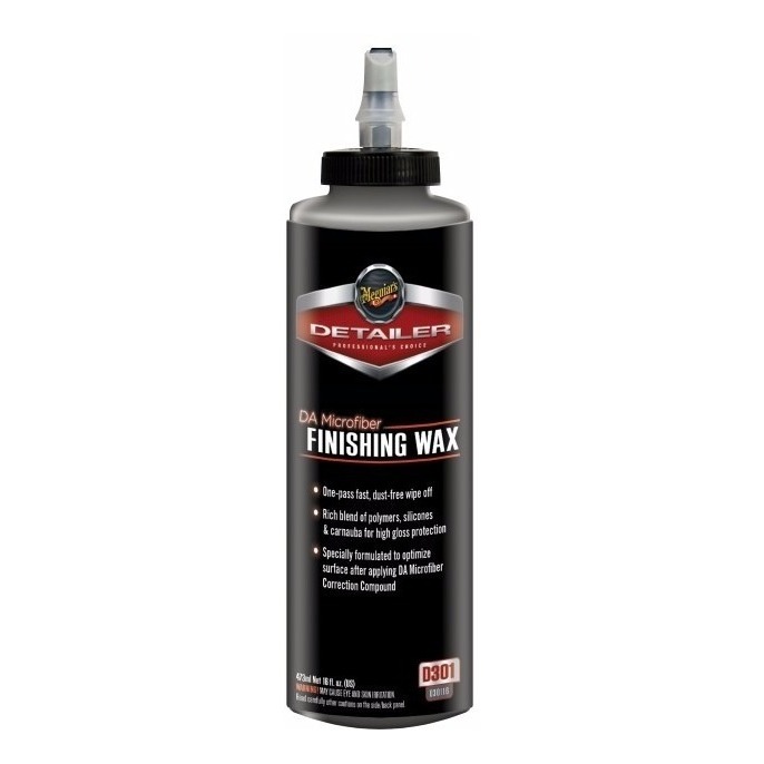 Imagem do produto Microfiber Finishing Wax Cera Finalizadora Meguiars - 473ml