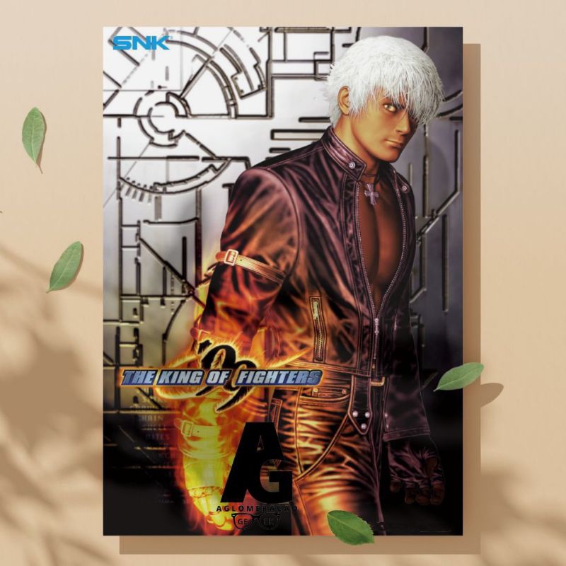 The King Of Fighters - Placa Decorativa em MDF 20x29cm | Shopee Brasil