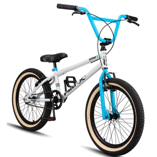 Bicicleta Aro 20 Bmx Pro-x Série 1 Freestyle Freio V-brake Cross Pneu Faixa Bege