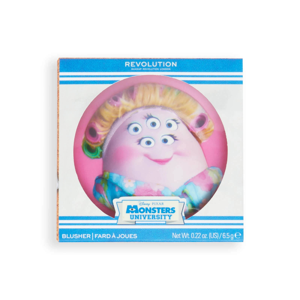 Iluminador e Blush Revolution Monstros S.A. Mike Wazowski e Mrs. Squibbles  6.2g