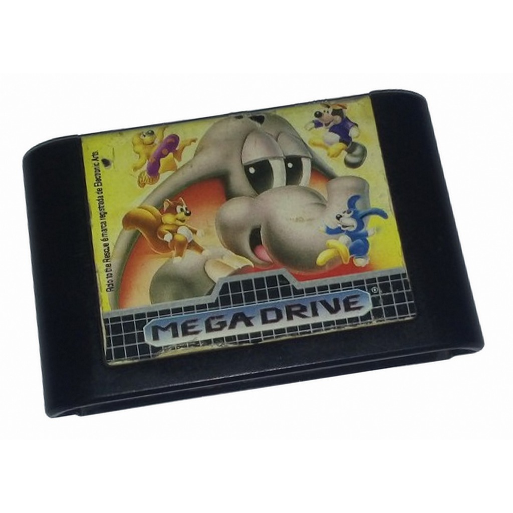 Jogo Mega Drive Rolo To The Rescue Original Tectoy | Shopee Brasil