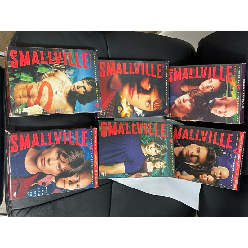 box serie em DVD Smallville - original | Shopee Brasil