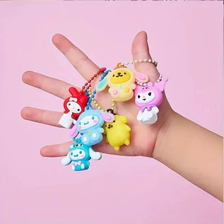 Chaveiros 3D Coleção Sanrio Turma da Hello Kitty Envio Sortido
