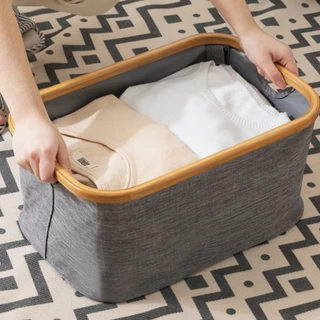 Tamanho Grande Cesto FlexíVel P/ Roupa Suja Cesto De Roupa Suja De Lavanderia Interior