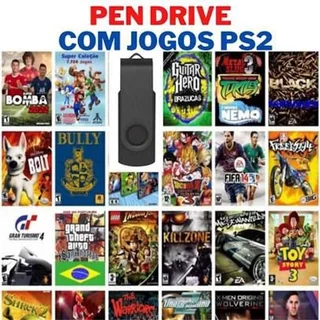 Ps2 Jogos Pendrive opl 32gb / Mais de 1000 jogos