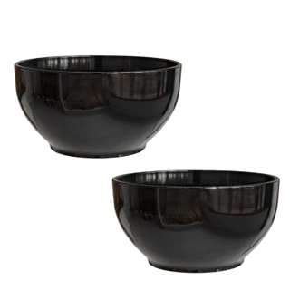 Jogo 2 Cumbucas 450Ml Porcelana Tigela Para Servir Sobremesa