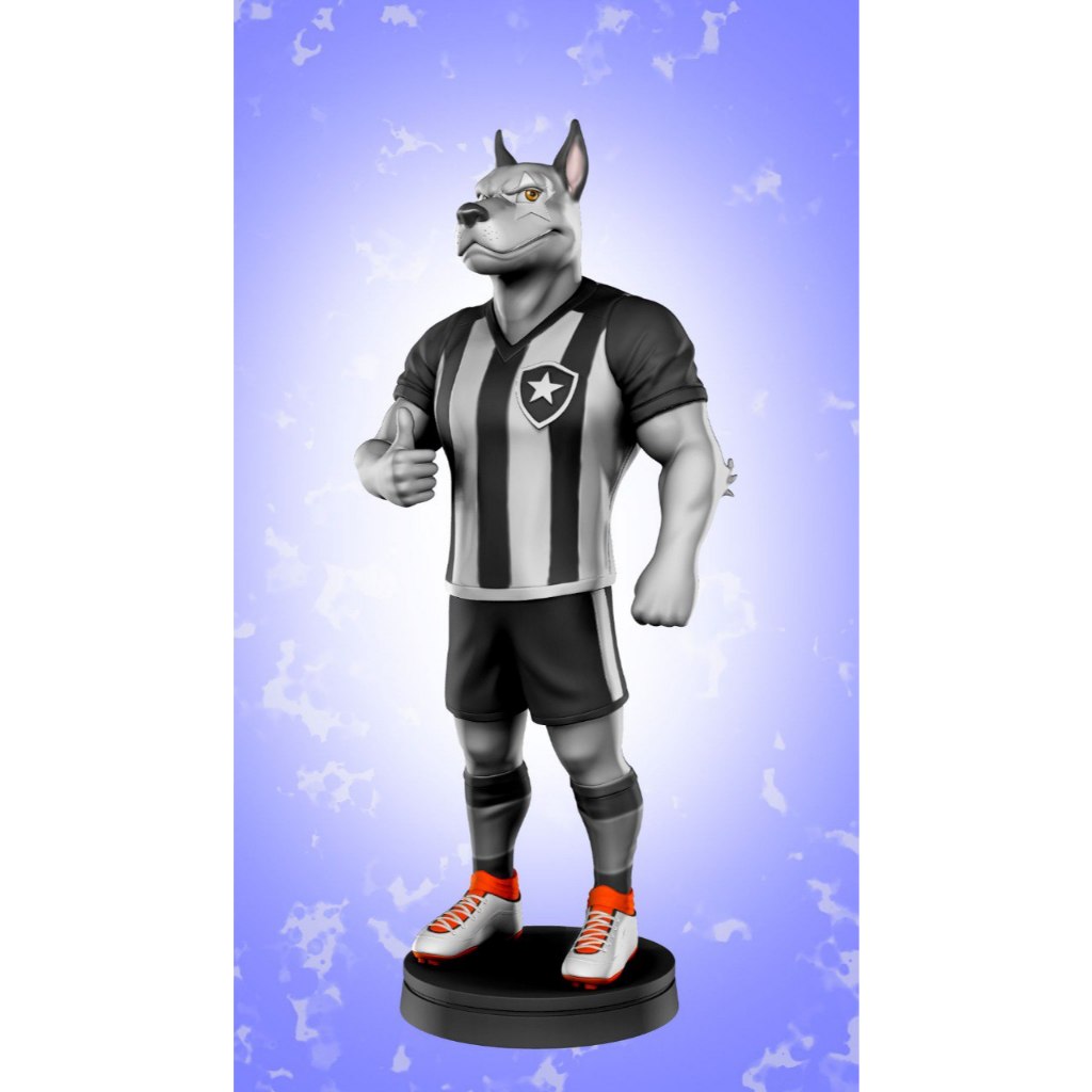 Mascote Botafogo 20cm