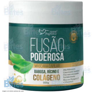Máscara Fusão Poderosa Suave Fragrance Babosa, Rícino e Colágeno