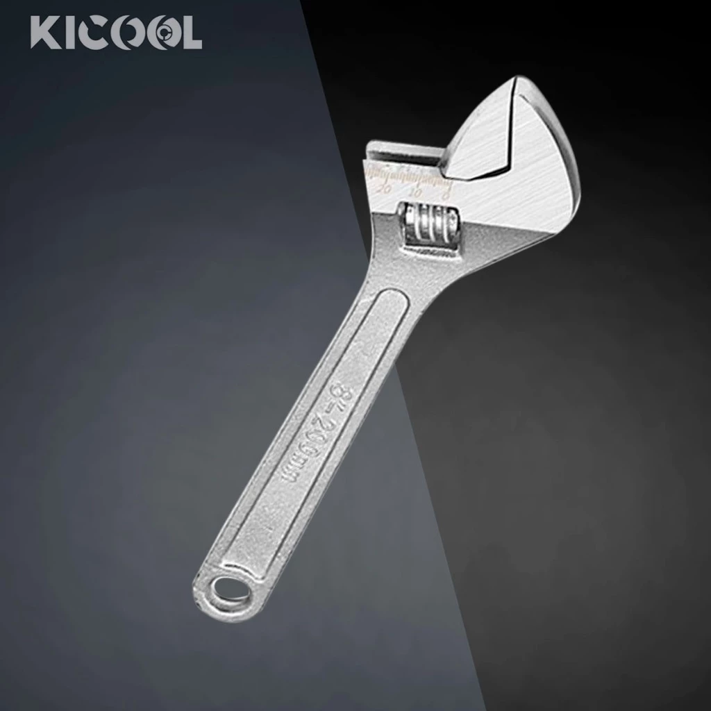 Chave Ajustável Inglesa 8 10 12 Polegadas 200mm Aço Universal