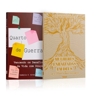 Kit 2 Livros - Intimidade Espiritual | Quarto de Guerra + Mulheres Enraizadas - Penkal
