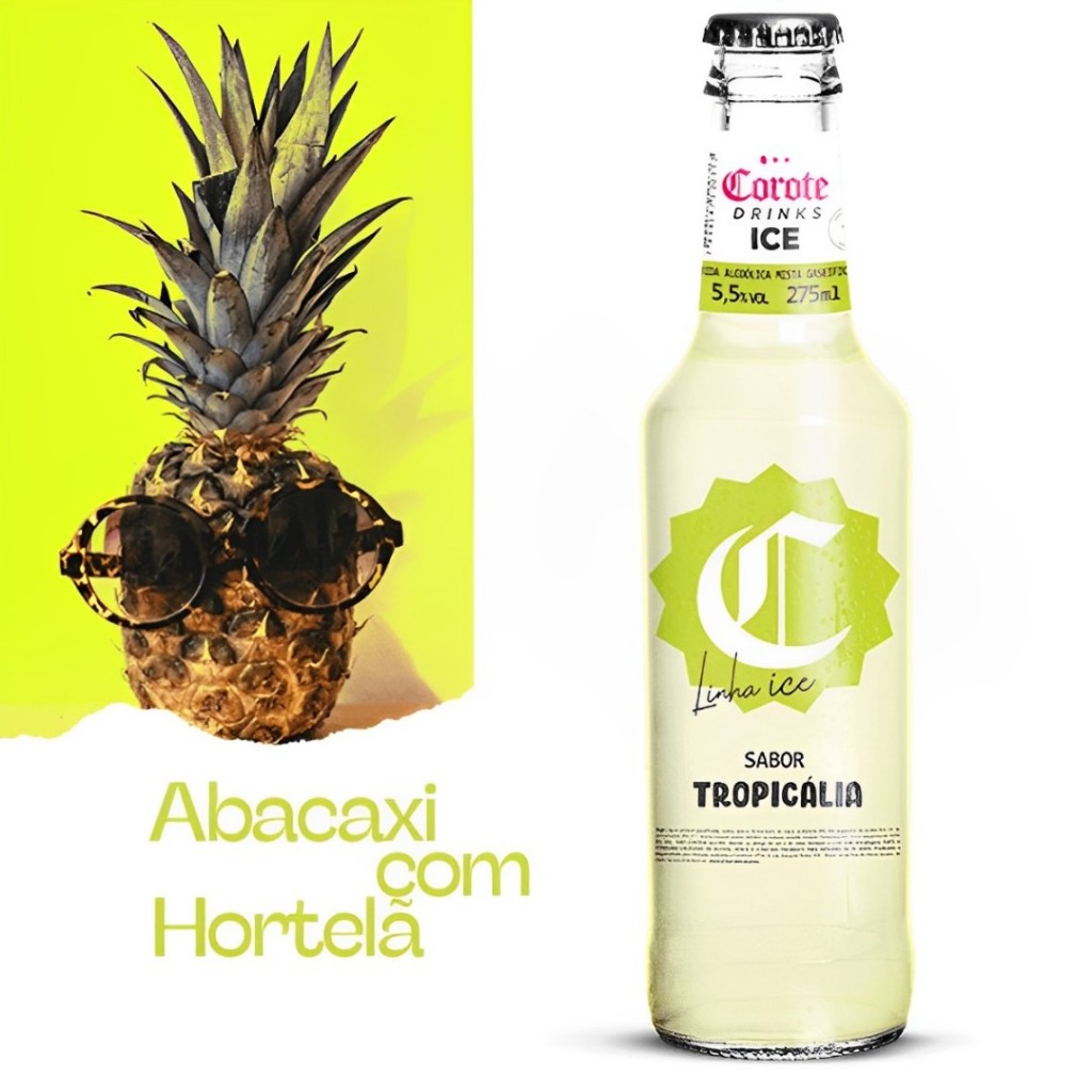 Bebida Corote Drinks Ice Tropicália 275ml Corote | Shopee Brasil
