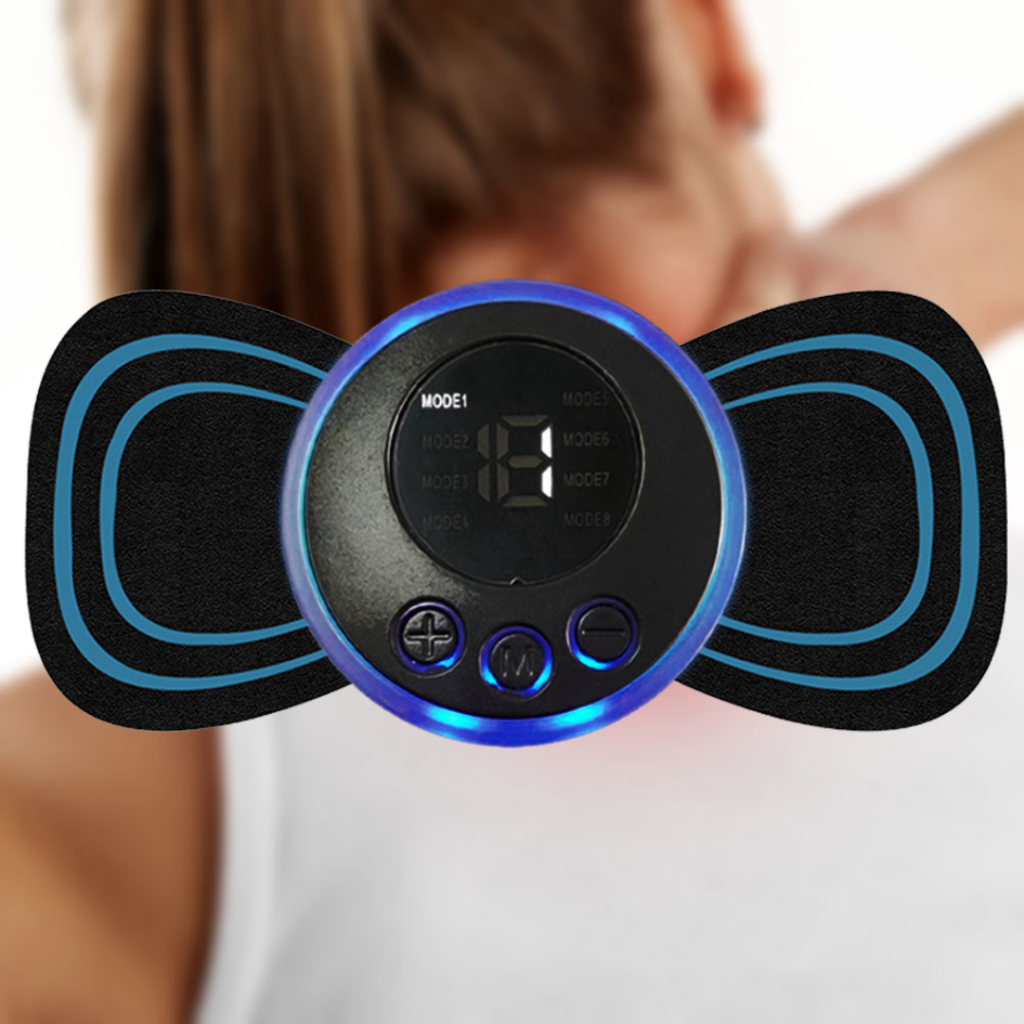Massageador Portátil Recarregável Mini Massage Stick Cor Preto 110V relaxa sua musculatura