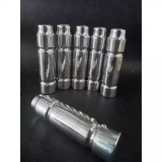 Kit 20 cabos de espetos REVESTIDO EM ALUMINIO