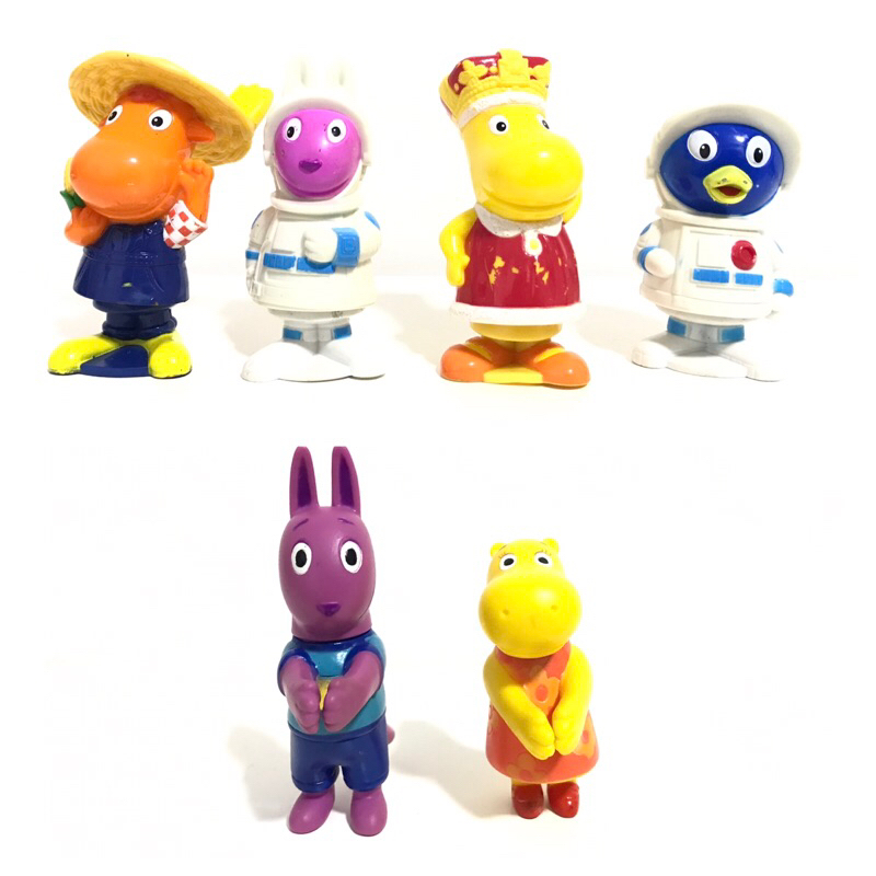 Miniaturas Backyardigans Lote 6 Unidades | Shopee Brasil