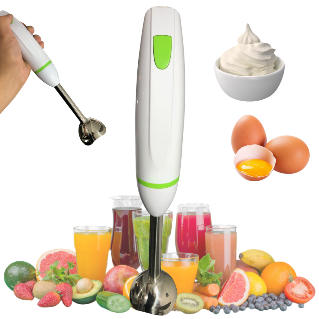 Mixer De Mão Portátil Elétrico 110V Batedeira Bebidas Proces