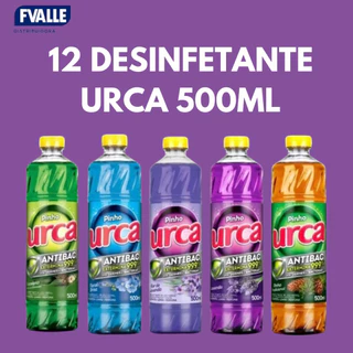 12 DESINFETANTE URCA 500ML