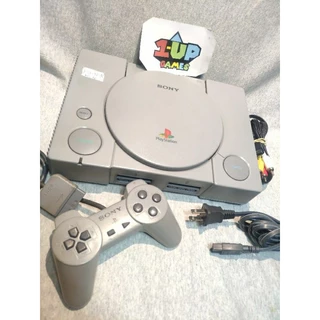 videogame antigo Playstation 1 psx. não lê cd. controle não tenho certeza se é original. cabo de força original e cabo a