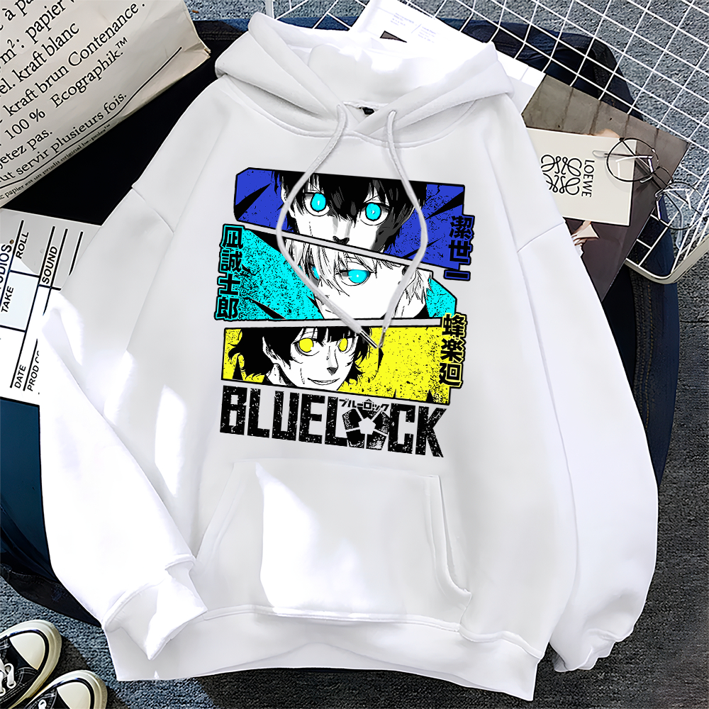 Moletom Canguru Blusa De Frio Blue Lock Anime Personagens Yoichi Isagi ...