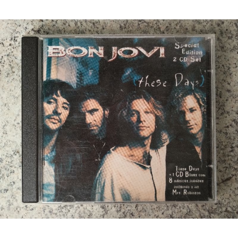 CD BON JOVI + THESE DAYS ( edição especial dupla) | Shopee Brasil