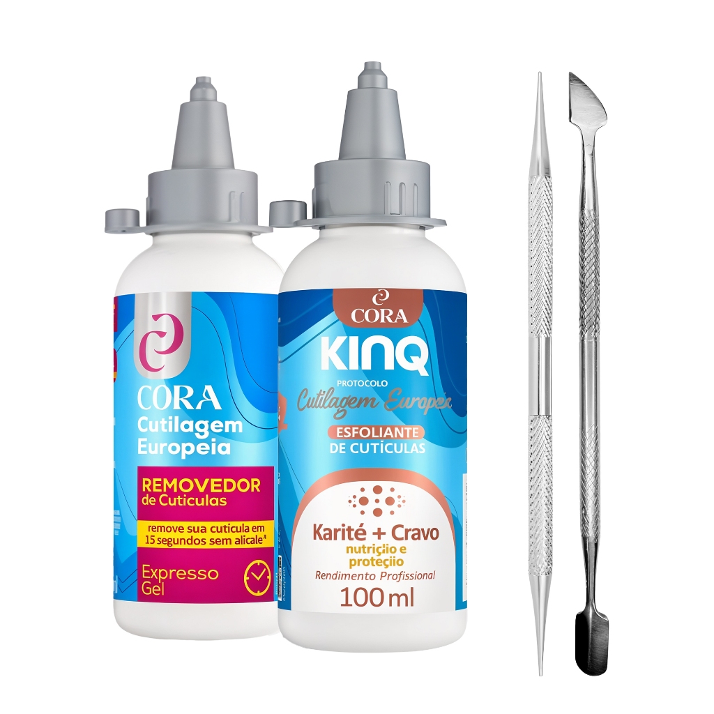 Kit Removedor De Cutícula Expresso Gel + Esfoliante De Cutícula ...